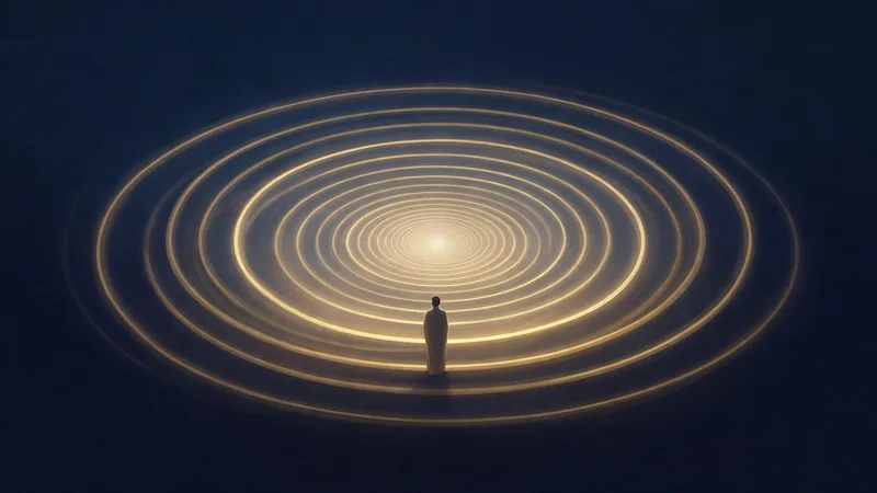 Illustration for Overthinking Meaning: Why You Overthink and What the Loop Reveals